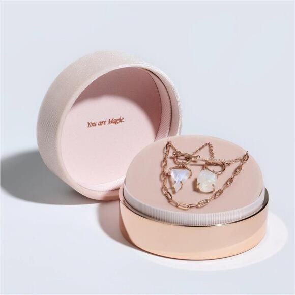 Moon Magic - Authentic Moonstone Earrings and Necklace Gift Set/Real 925 - Picture 2 of 7